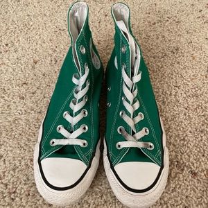 Green Converse Chuck Taylor